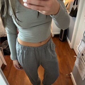 Hollister Gray sweatpants